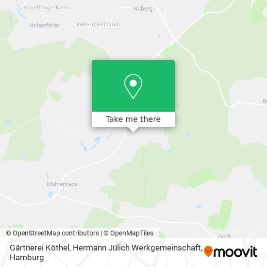 Gärtnerei Köthel, Hermann Jülich Werkgemeinschaft map