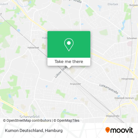 Kumon Deutschland map