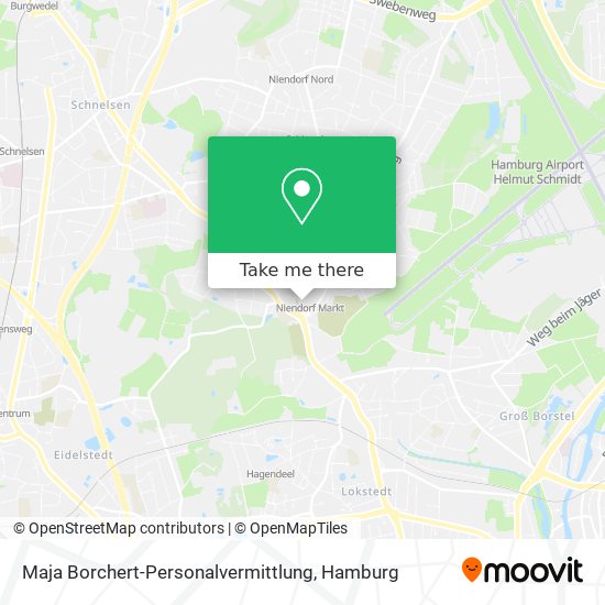 Карта Maja Borchert-Personalvermittlung