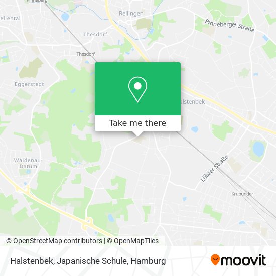Halstenbek, Japanische Schule map