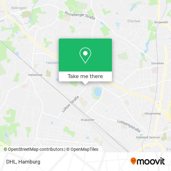 DHL map