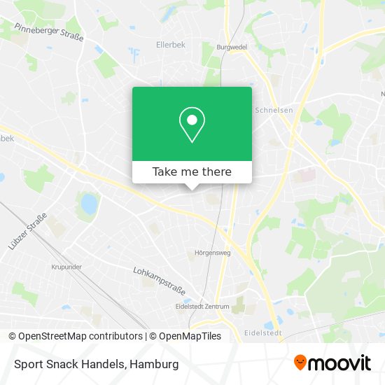 Sport Snack Handels map