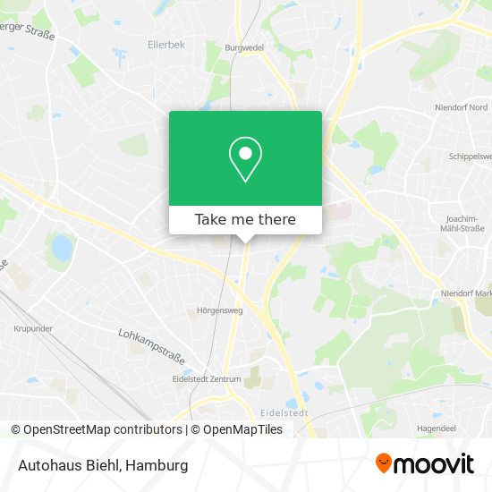Autohaus Biehl map