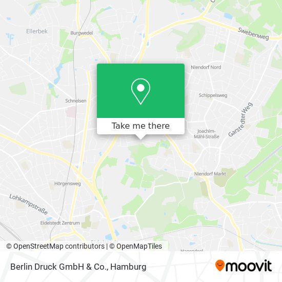 Berlin Druck GmbH & Co. map