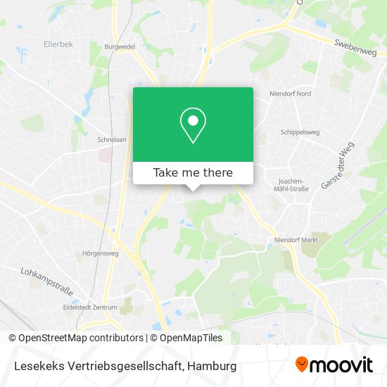 Lesekeks Vertriebsgesellschaft map