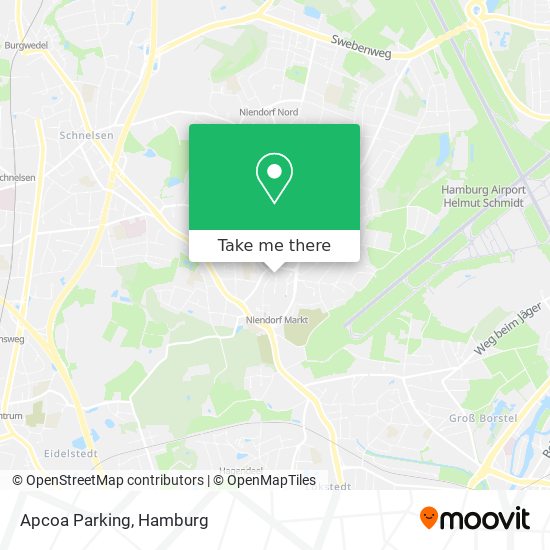 Карта Apcoa Parking
