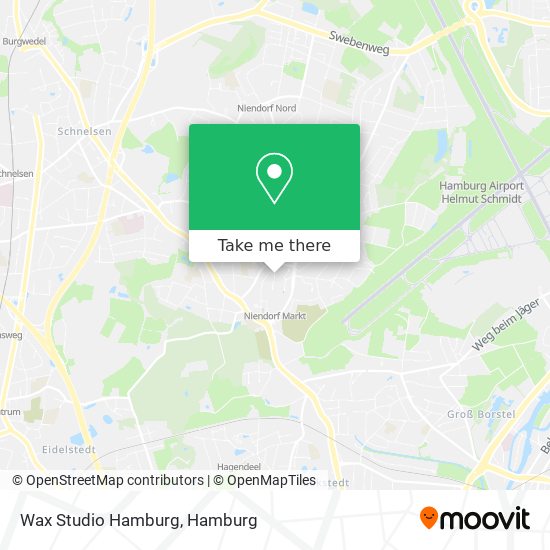 Wax Studio Hamburg map