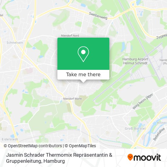 Карта Jasmin Schrader Thermomix Repräsentantin & Gruppenleitung