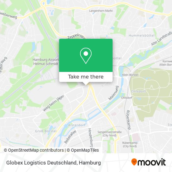 Globex Logistics Deutschland map