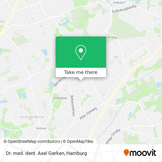 Dr. med. dent. Axel Gerken map