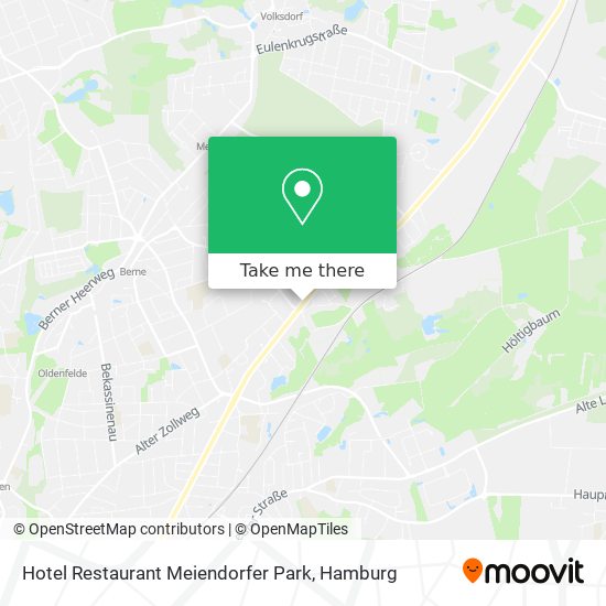 Hotel Restaurant Meiendorfer Park map