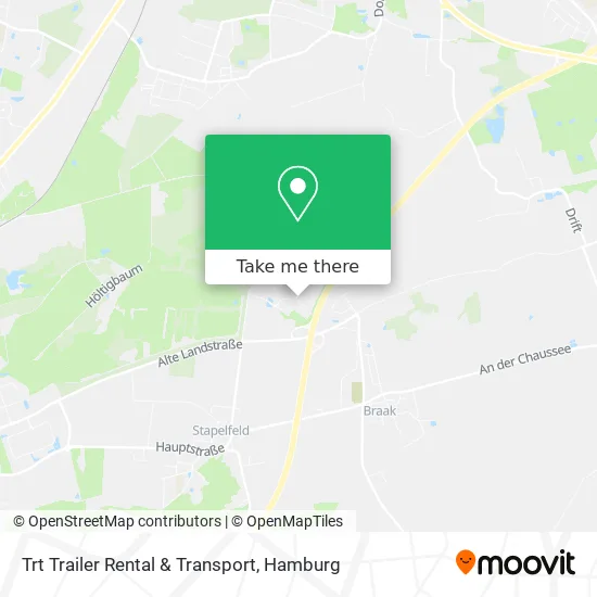 Карта Trt Trailer Rental & Transport