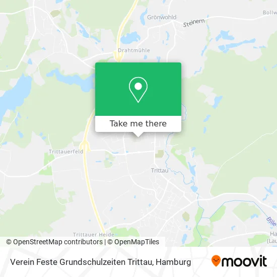 Карта Verein Feste Grundschulzeiten Trittau