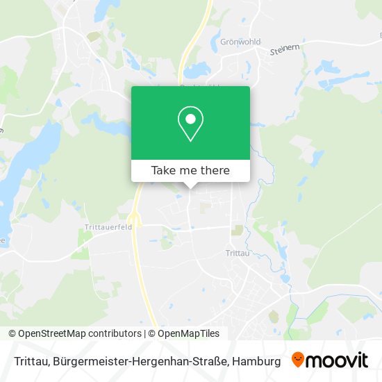 Trittau, Bürgermeister-Hergenhan-Straße map