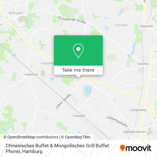 Карта Chinesisches Buffet & Mongolisches Grill Buffet Phonix