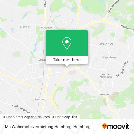 Ms Wohnmobilvermietung Hamburg map