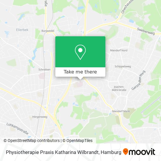 Physiotherapie Praxis Katharina Wilbrandt map