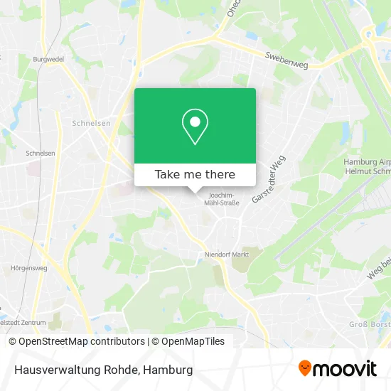 Карта Hausverwaltung Rohde