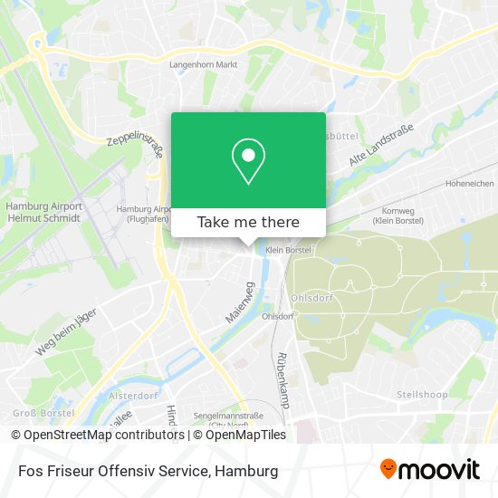 Fos Friseur Offensiv Service map