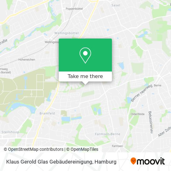 Klaus Gerold Glas Gebäudereinigung map