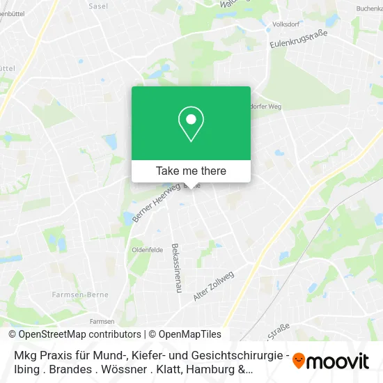 Mkg Praxis für Mund-, Kiefer- und Gesichtschirurgie - Ibing . Brandes . Wössner . Klatt map