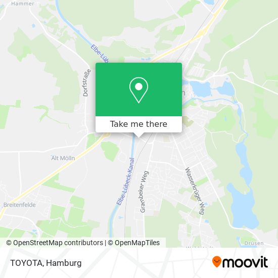 TOYOTA map