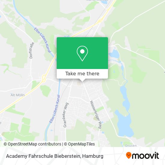Academy Fahrschule Bieberstein map