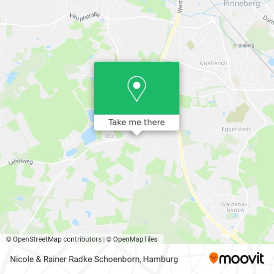 Nicole & Rainer Radke Schoenborn map