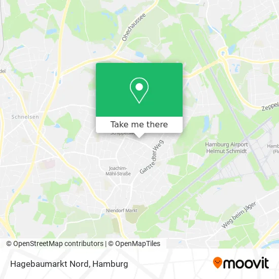 Карта Hagebaumarkt Nord