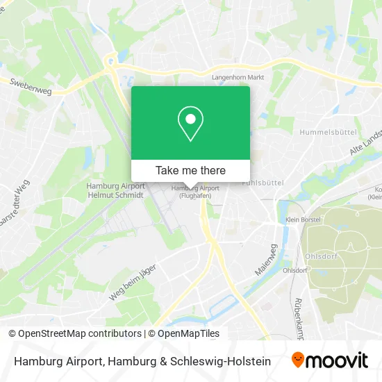 Карта Hamburg Airport