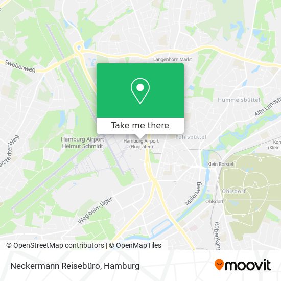 Neckermann Reisebüro map