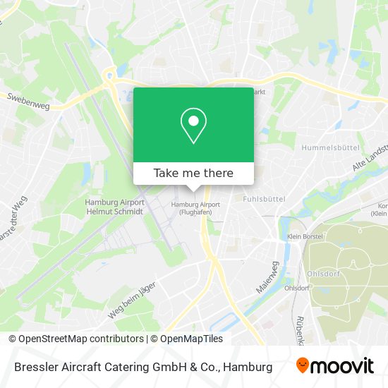 Bressler Aircraft Catering GmbH & Co. map