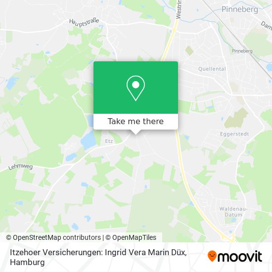Itzehoer Versicherungen: Ingrid Vera Marin Düx map