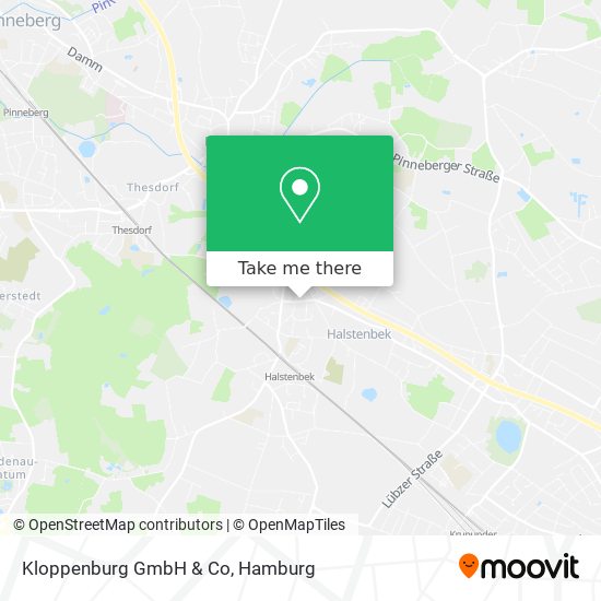 Карта Kloppenburg GmbH & Co