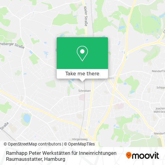 Ramhapp Peter Werkstätten für Inneinrichtungen Raumausstatter map