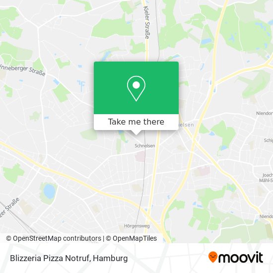 Blizzeria Pizza Notruf map