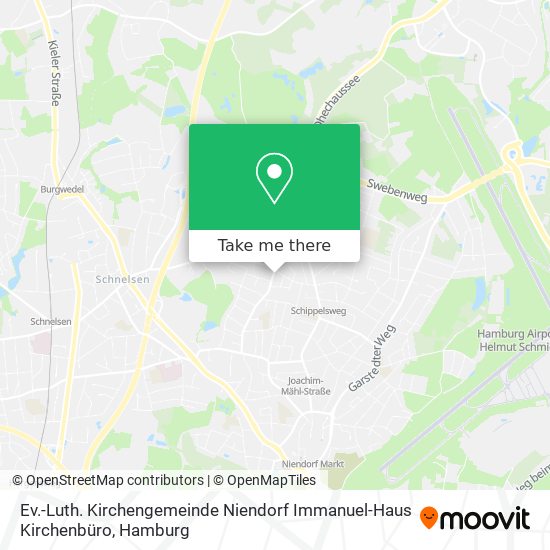 Ev.-Luth. Kirchengemeinde Niendorf Immanuel-Haus Kirchenbüro map