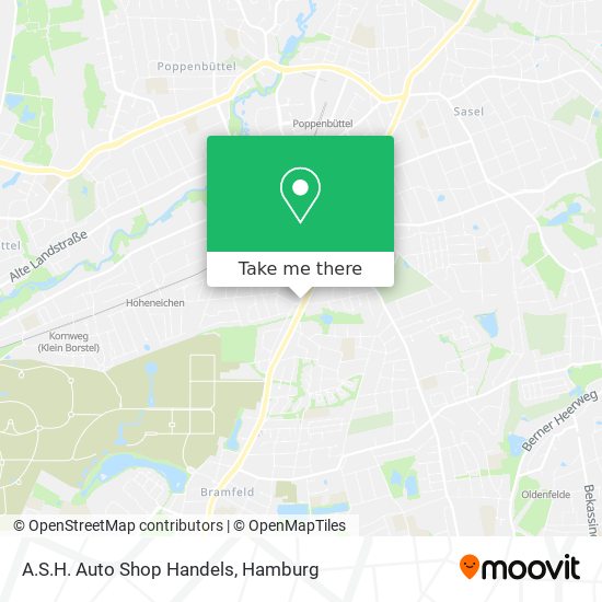A.S.H. Auto Shop Handels map