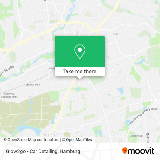 Glow2go - Car Detailing map