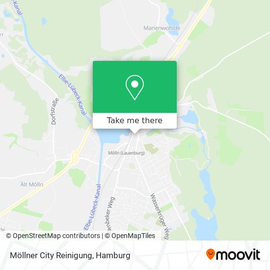 Möllner City Reinigung map