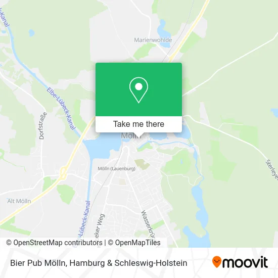 Карта Bier Pub Mölln