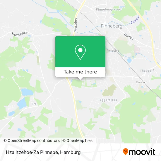 Карта Hza Itzehoe-Za Pinnebe