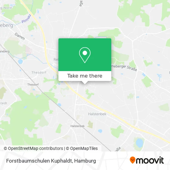 Карта Forstbaumschulen Kuphaldt