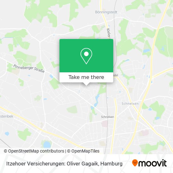 Itzehoer Versicherungen: Oliver Gagaik map