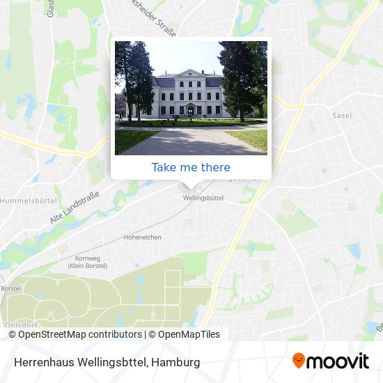 Herrenhaus Wellingsbttel map