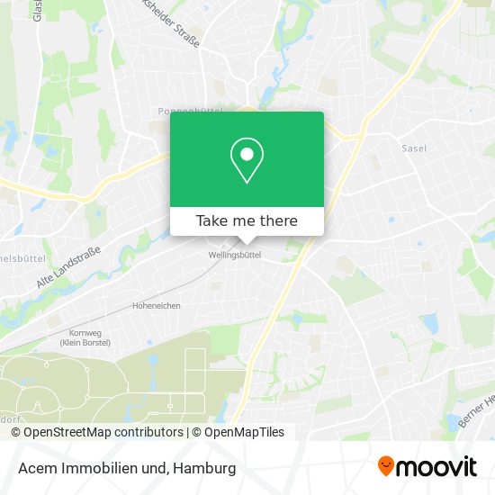 Acem Immobilien und map