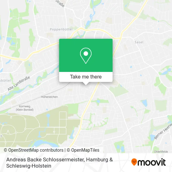 Карта Andreas Backe Schlossermeister