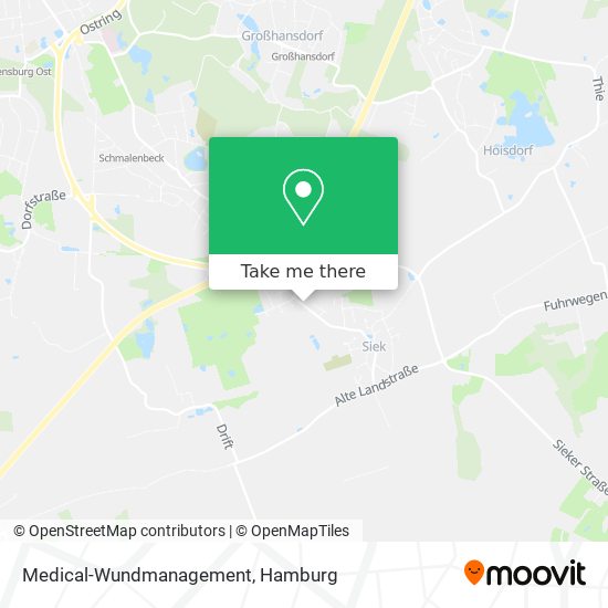 Medical-Wundmanagement map