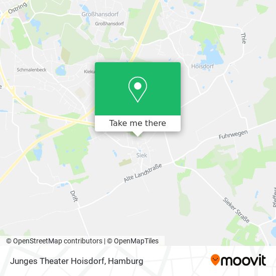 Junges Theater Hoisdorf map