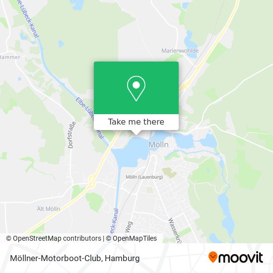 Möllner-Motorboot-Club map